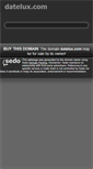 Mobile Screenshot of datelux.com